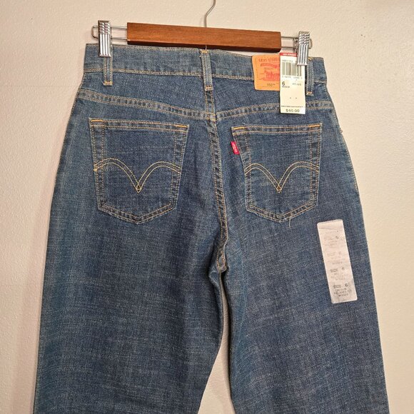NWT Vintage  Levi Strauss & Co. 550 Women's Misses Medium Relaxed Fit Jeans Size - Picture 3 of 8